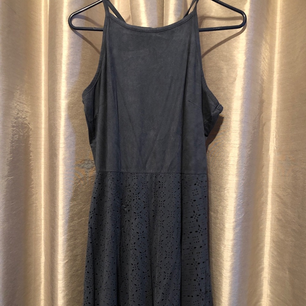 Blue & Tan Dresses